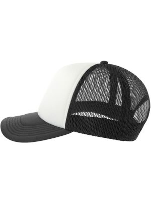 Atlantis Rapper S 5 Panel Structured Foam Mid Profile Curved Visor Recycled Trucker Cap Adult - Image 126