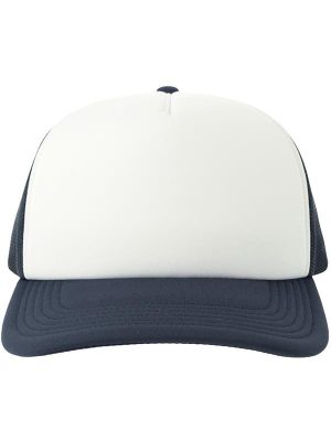 Atlantis Rapper S 5 Panel Structured Foam Mid Profile Curved Visor Recycled Trucker Cap Adult - Image 144