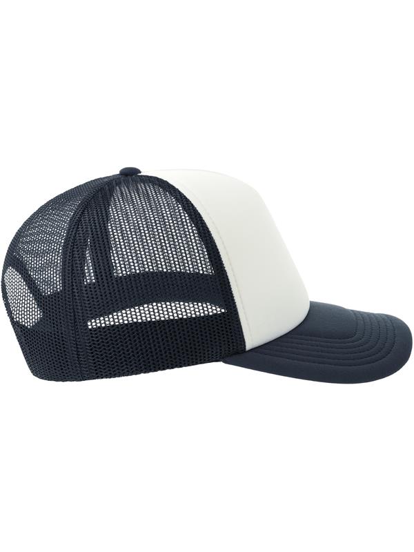 Atlantis Rapper S 5 Panel Structured Foam Mid Profile Curved Visor Recycled Trucker Cap Adult