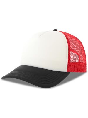 Atlantis Rapper S 5 Panel Structured Foam Mid Profile Curved Visor Recycled Trucker Cap Adult - Image 158