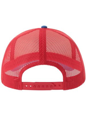 Atlantis Rapper S 5 Panel Structured Foam Mid Profile Curved Visor Recycled Trucker Cap Adult - Image 165