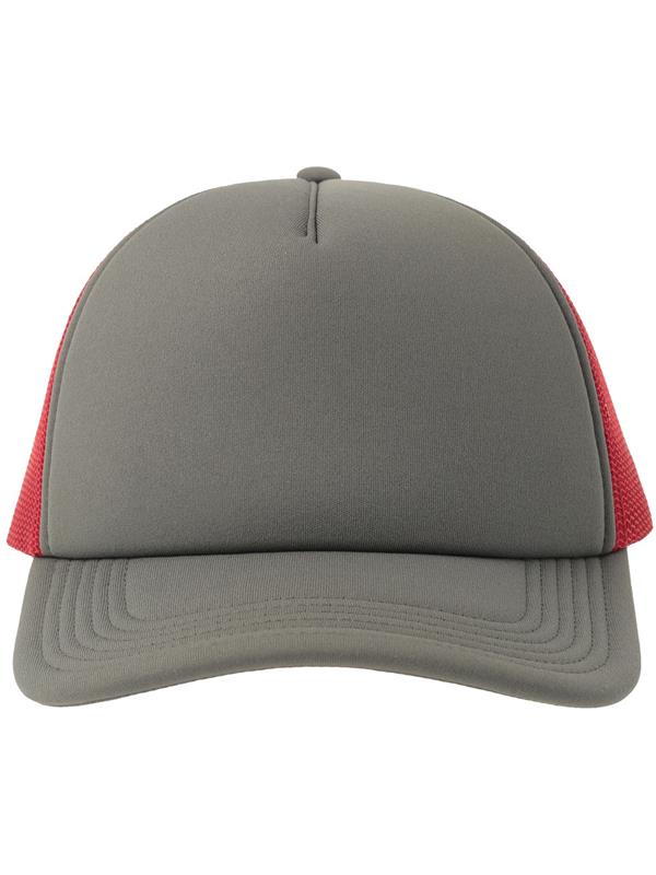 Atlantis Rapper S 5 Panel Structured Foam Mid Profile Curved Visor Recycled Trucker Cap Adult