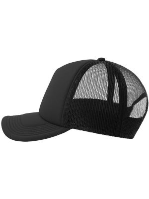 Atlantis Rapper S 5 Panel Structured Foam Mid Profile Curved Visor Recycled Trucker Cap Adult - Image 101