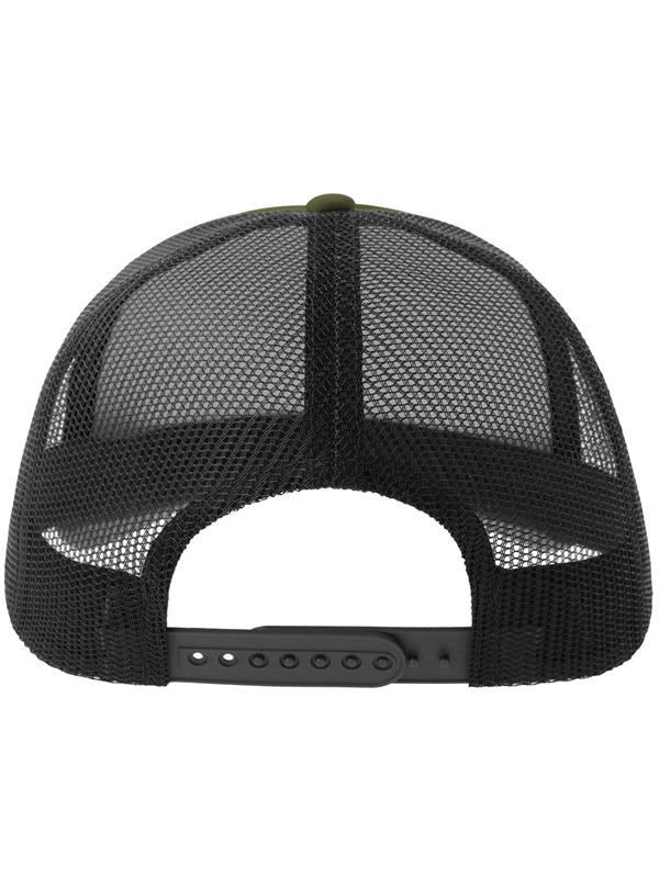 Atlantis Rapper S 5 Panel Structured Foam Mid Profile Curved Visor Recycled Trucker Cap Adult