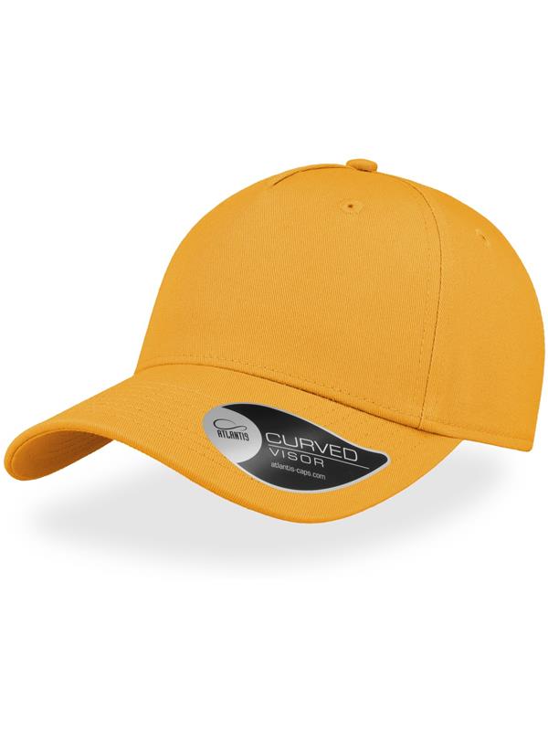 Atlantis Shot Curved Visor 5 Panel Structured Cap Adult