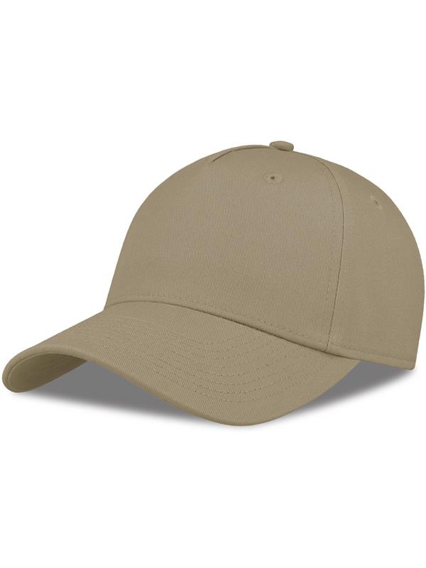 Atlantis Shot S Curved Visor 5 Panel Sustainable Structured Cap Adult