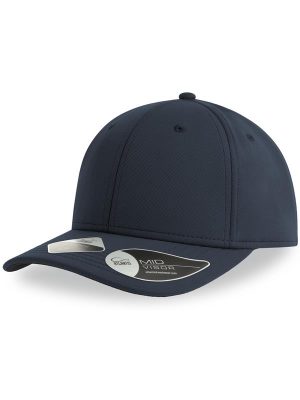 Atlantis Skye 6 Panel Structured Mid Profile Mid Visor Dope Dye Recycled Cap Adult - Image 43
