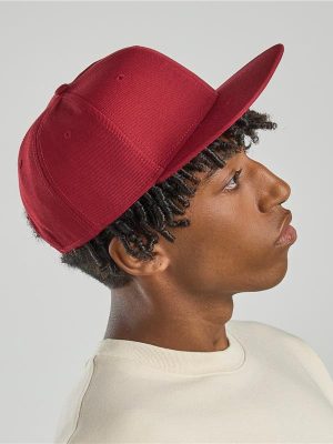 Atlantis Snapback Flat Visor 6 Panel Sustainable Cap Adult - Image 38