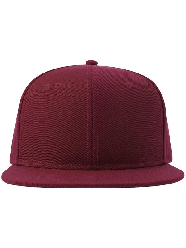 Atlantis Snapback Flat Visor 6 Panel Sustainable Cap Adult