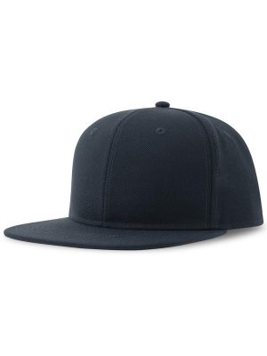Atlantis Snapback Flat Visor 6 Panel Sustainable Cap Adult - Image 59