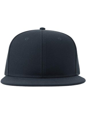 Atlantis Snapback Flat Visor 6 Panel Sustainable Cap Adult - Image 60