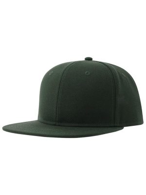 Atlantis Snapback Flat Visor 6 Panel Sustainable Cap Adult - Image 45