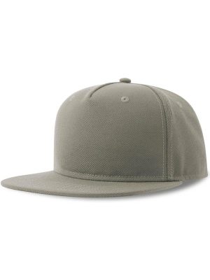 Atlantis Snapback Flat Visor 5 Panel Sustainable Cap Adult - Image 44