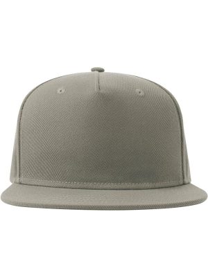 Atlantis Snapback Flat Visor 5 Panel Sustainable Cap Adult - Image 45