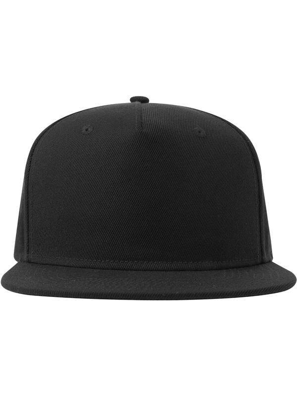 Atlantis Snapback Flat Visor 5 Panel Sustainable Cap Adult