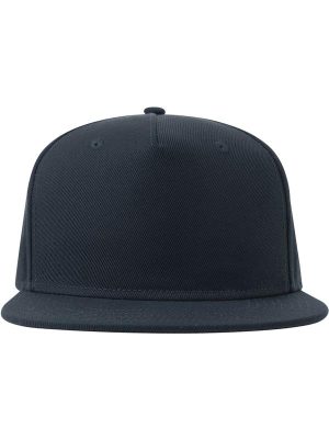 Atlantis Snapback Flat Visor 5 Panel Sustainable Cap Adult - Image 49