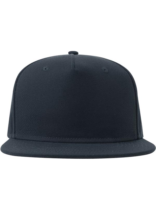Atlantis Snapback Flat Visor 5 Panel Sustainable Cap Adult