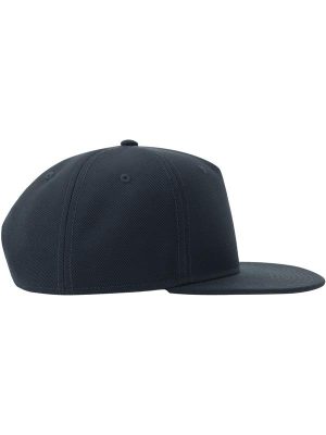Atlantis Snapback Flat Visor 5 Panel Sustainable Cap Adult - Image 51