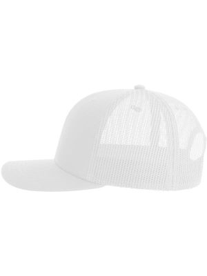 Atlantis Sonic S 6 Panel Structured Mid Profile Mid Visor Contrast Organic Trucker Cap Adult - Image 153