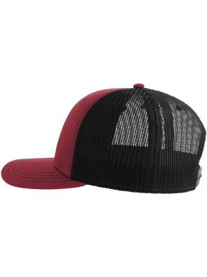 Atlantis Sonic S 6 Panel Structured Mid Profile Mid Visor Contrast Organic Trucker Cap Adult - Image 92