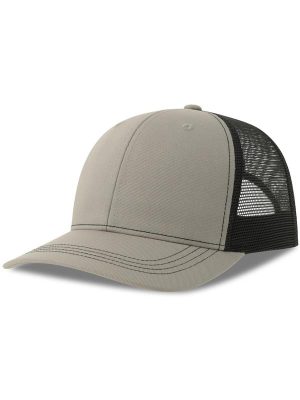 Atlantis Sonic S 6 Panel Structured Mid Profile Mid Visor Contrast Organic Trucker Cap Adult - Image 121