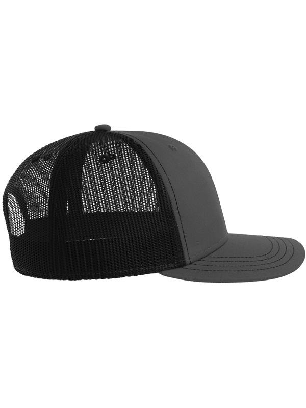 Atlantis Sonic S 6 Panel Structured Mid Profile Mid Visor Contrast Organic Trucker Cap Adult