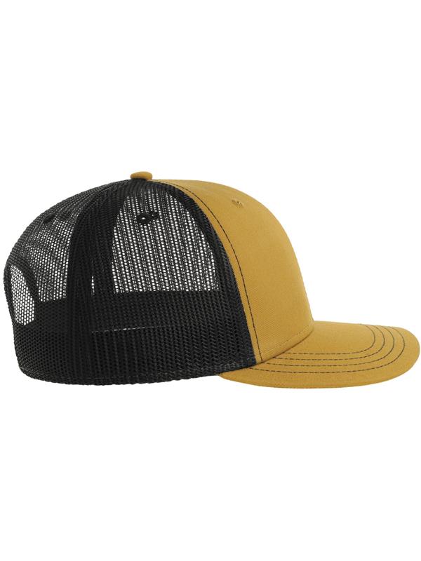 Atlantis Sonic S 6 Panel Structured Mid Profile Mid Visor Contrast Organic Trucker Cap Adult