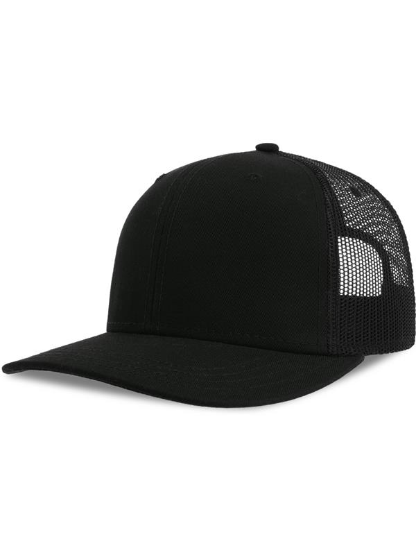 Atlantis Sonic S 6 Panel Structured Mid Profile Mid Visor Contrast Organic Trucker Cap Adult