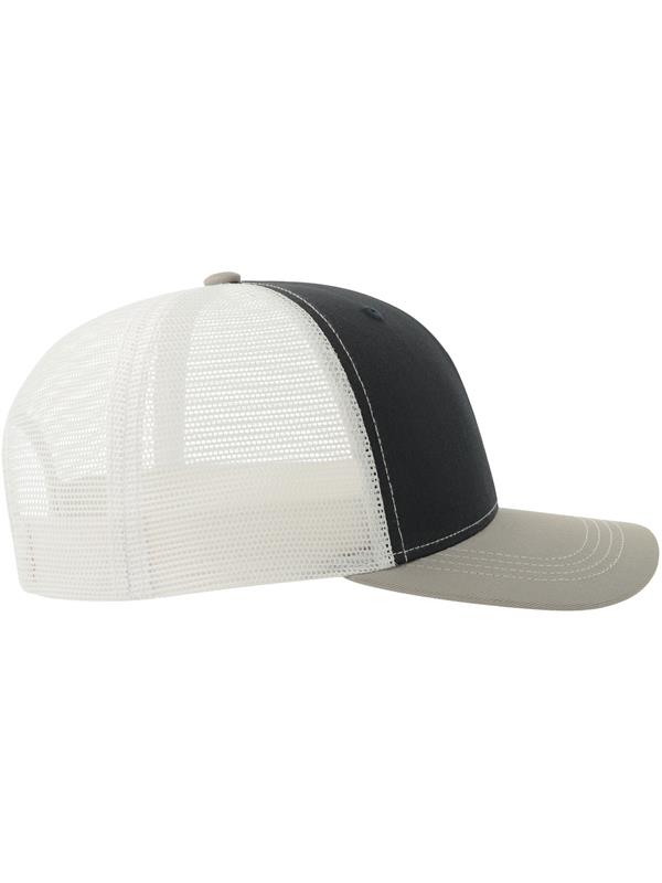 Atlantis Sonic S 6 Panel Structured Mid Profile Mid Visor Contrast Organic Trucker Cap Adult