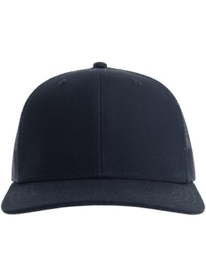 Atlantis Sonic S 6 Panel Structured Mid Profile Mid Visor Contrast Organic Trucker Cap Adult - Image 141
