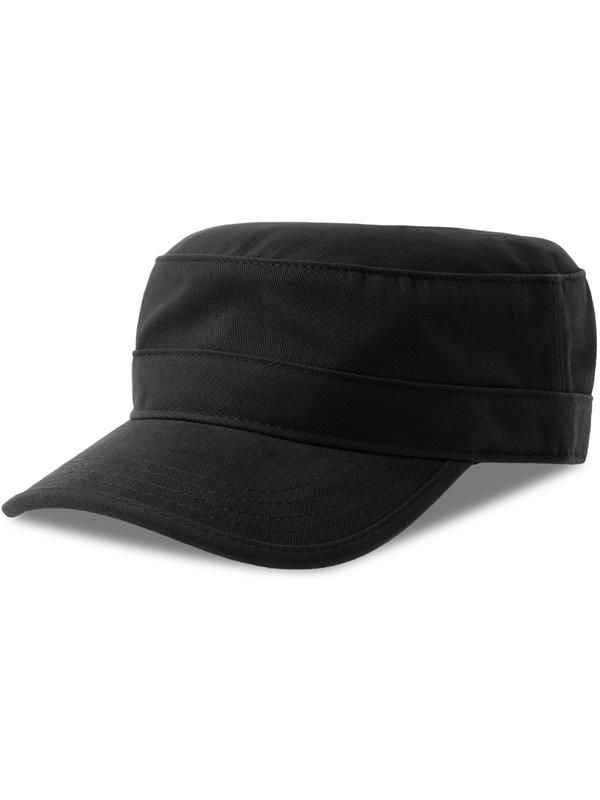 Atlantis Tank S 1 Panel Unstructured Curved Visor Organic Military Cap Adult