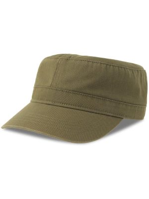 Atlantis Uniform S 2 Panel Unstructured Curved Visor Twill Organic Military Cap Adult - Image 38