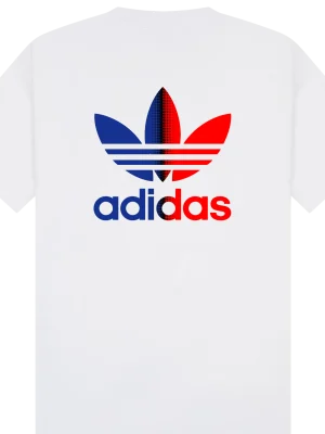 Adidas Blue Red T-Shirt - Image 6