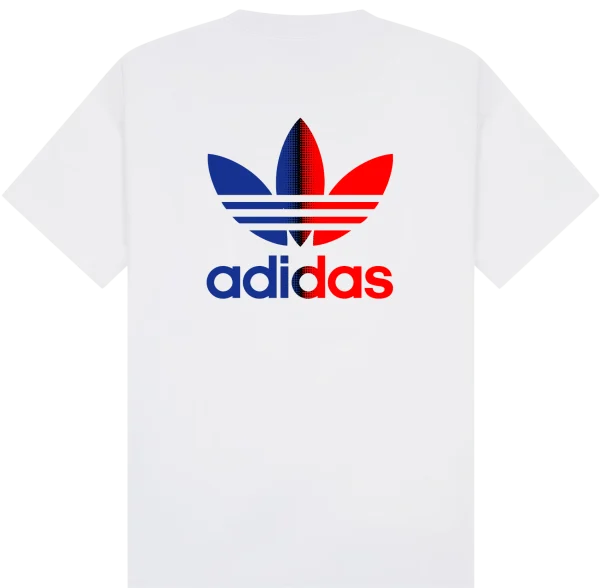 Adidas Blue Red T-Shirt