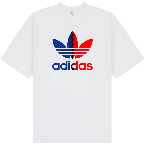 Adidas Blue Red T-Shirt