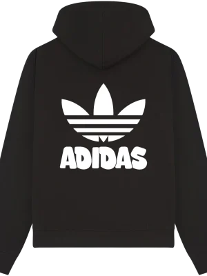 Adidas Funky White Hoodie - Image 4