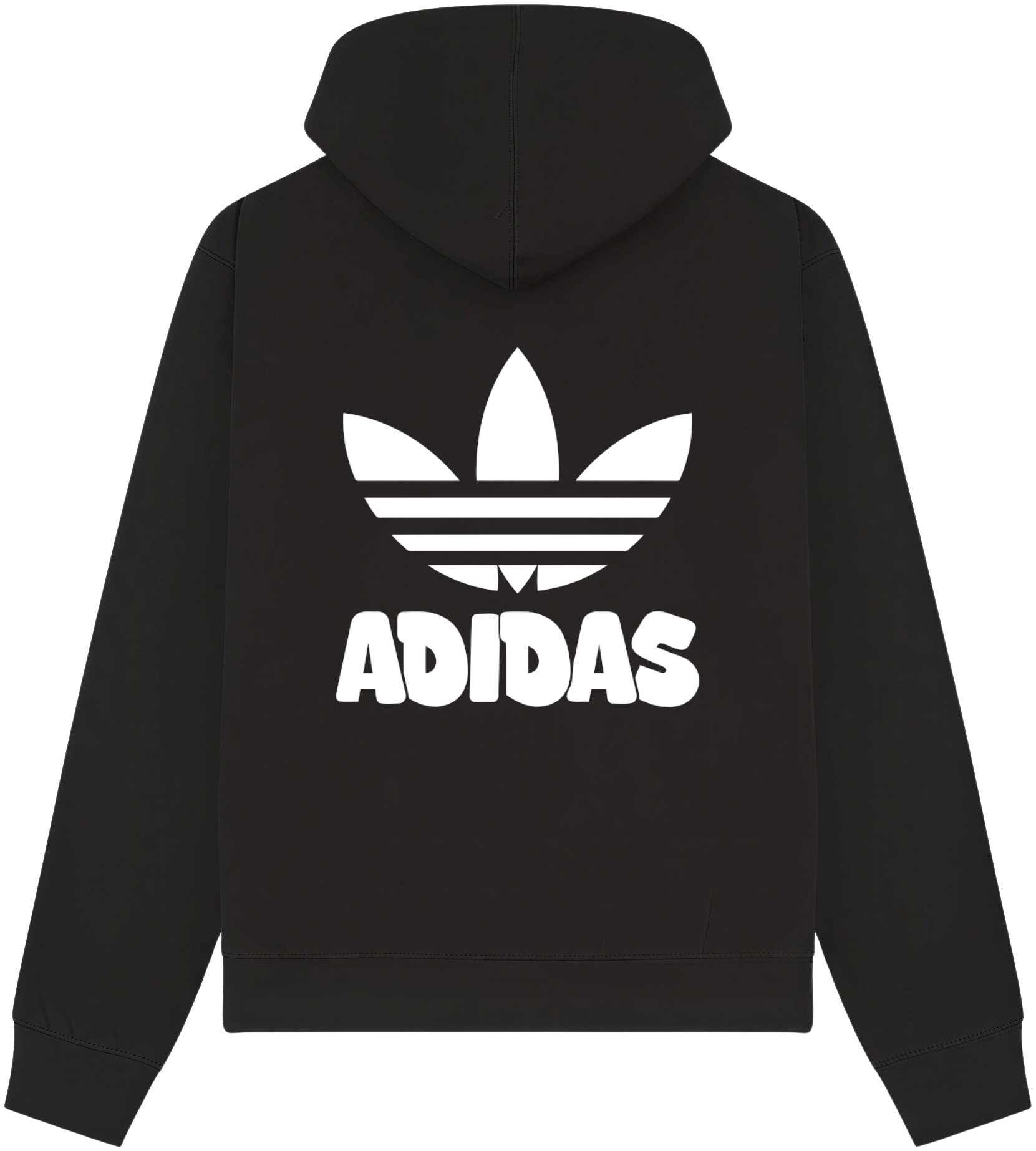 Adidas Funky White Hoodie - Image 4
