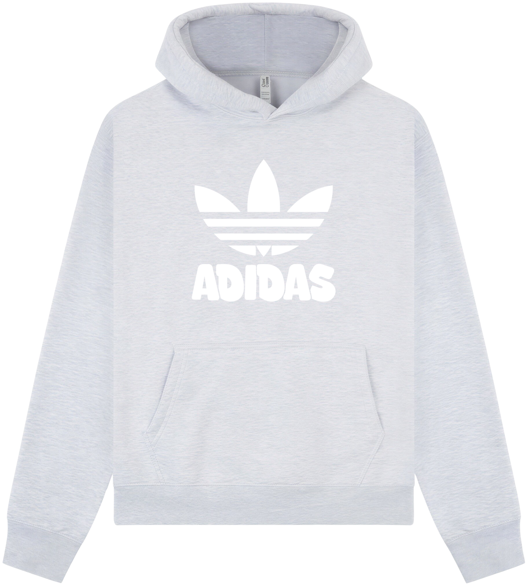 Adidas Funky White Hoodie - Image 1