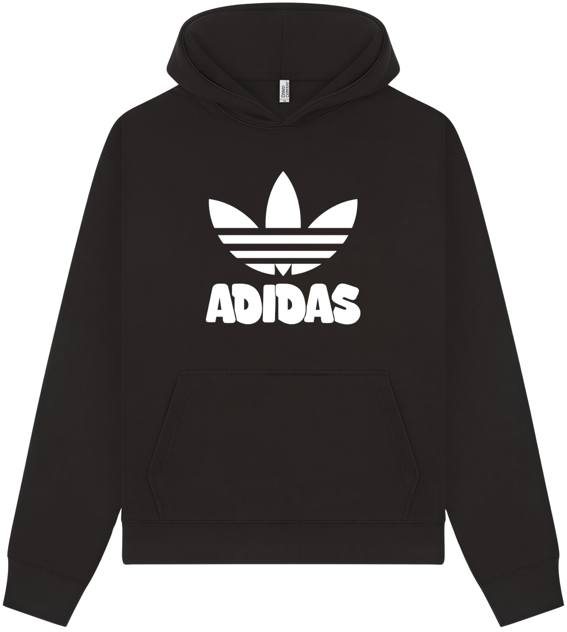 Adidas Funky White Hoodie - Image 3