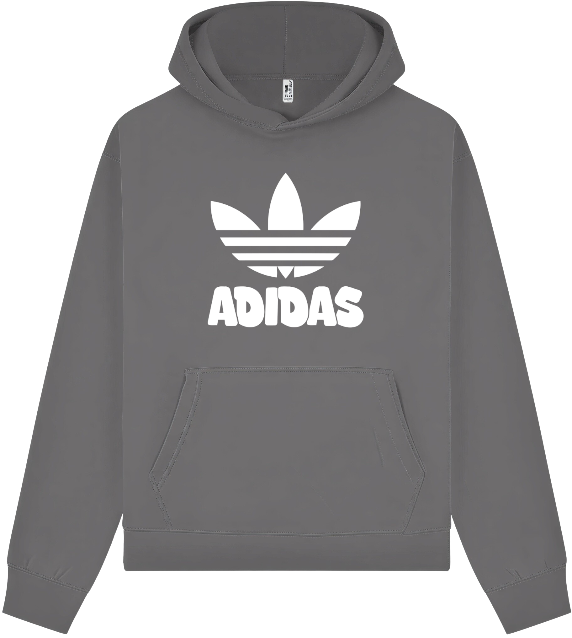 Adidas Funky White Hoodie - Image 5