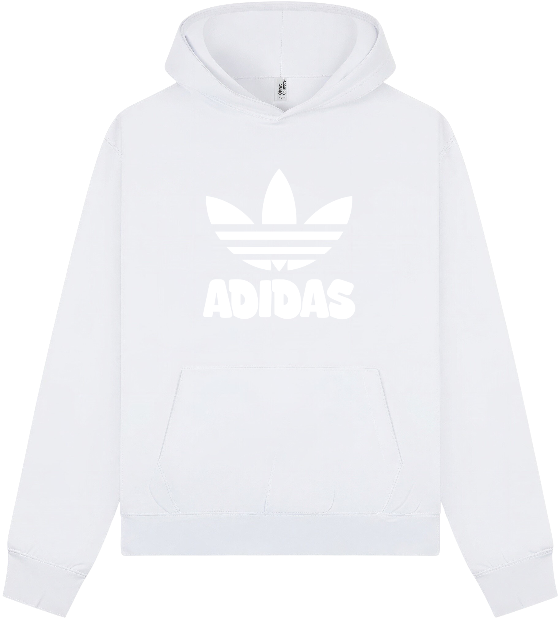 Adidas Funky White Hoodie - Image 9