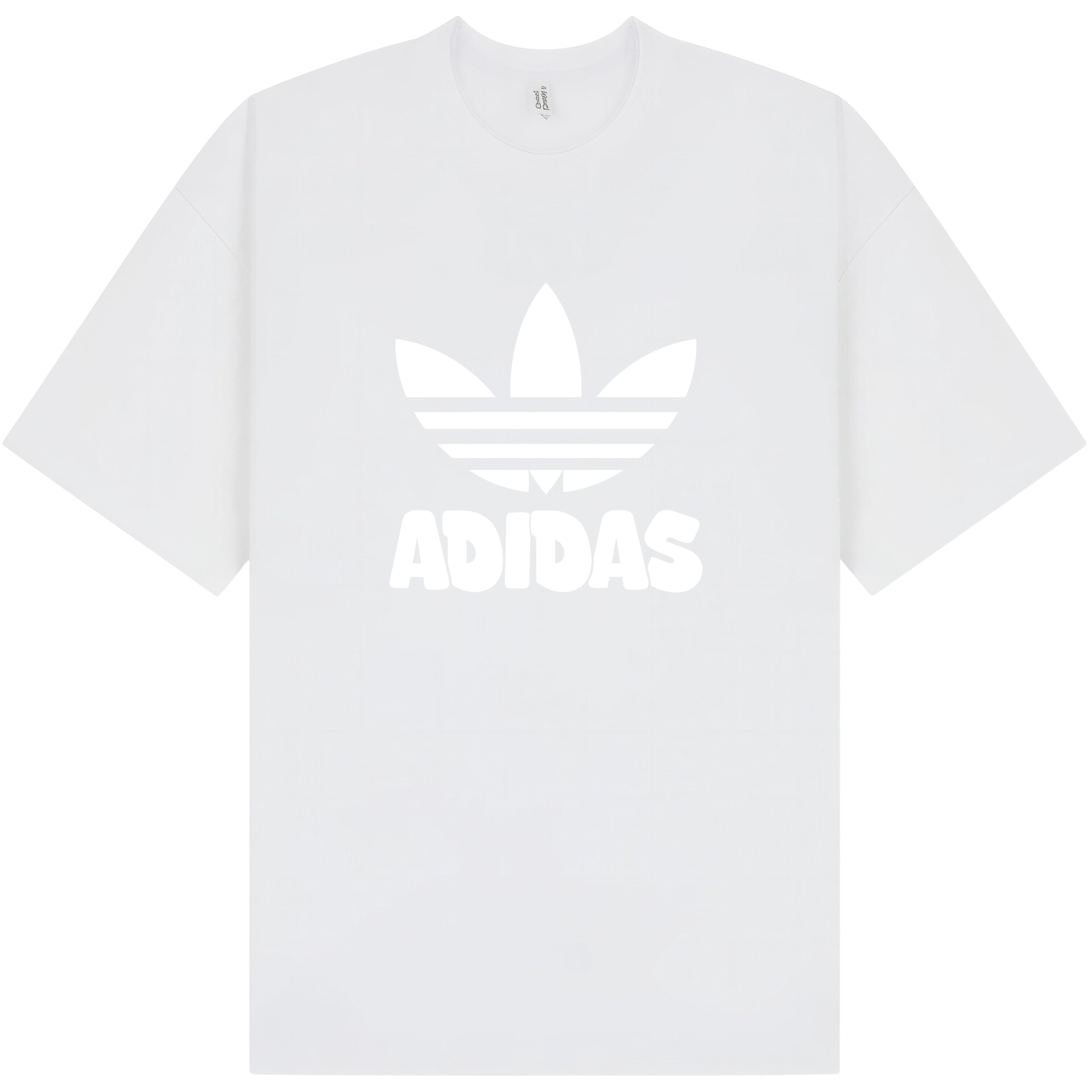 Adidas Funky White T-Shirt - Image 5