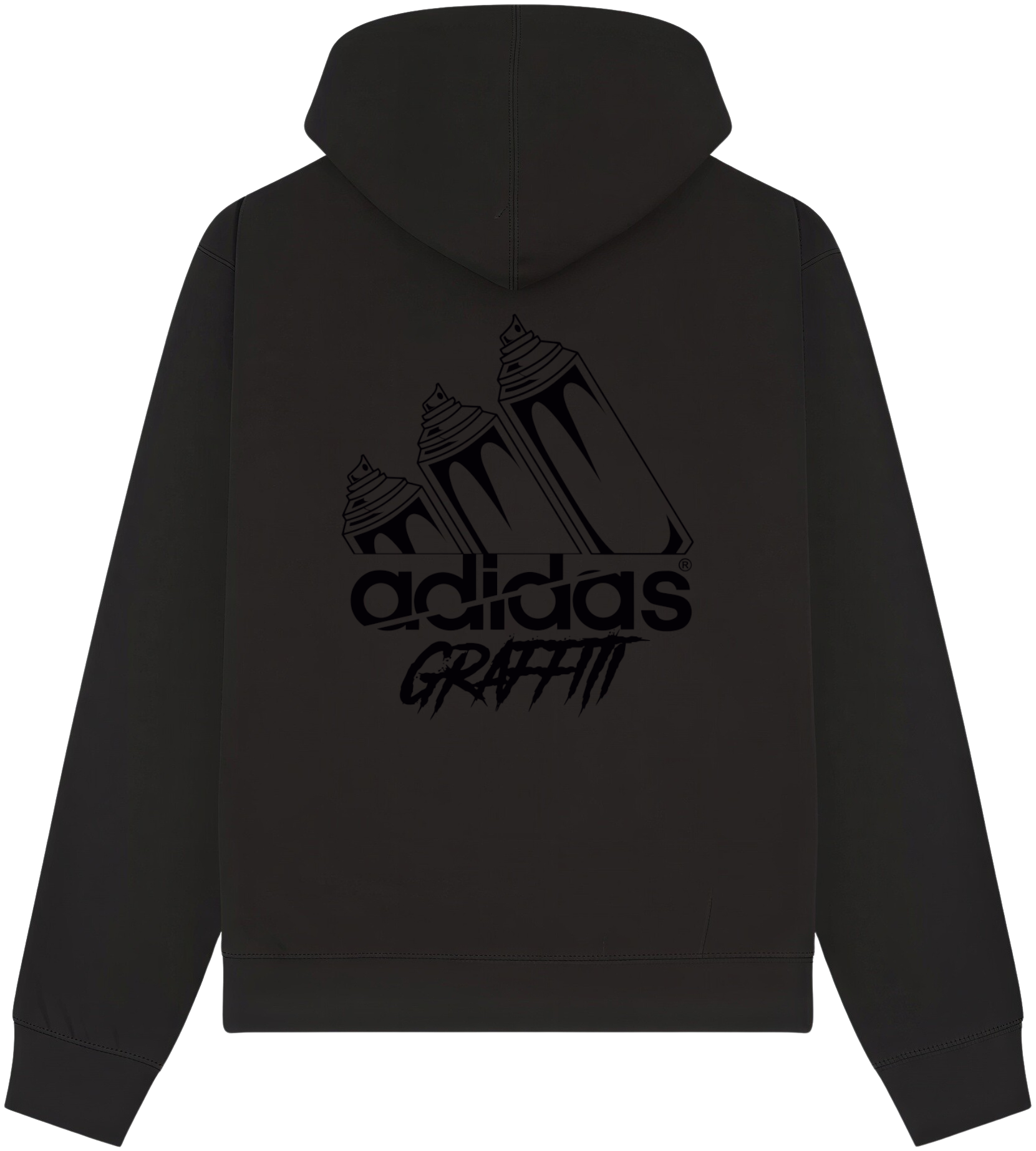 Adidas Graffiti Hoodie - Image 4