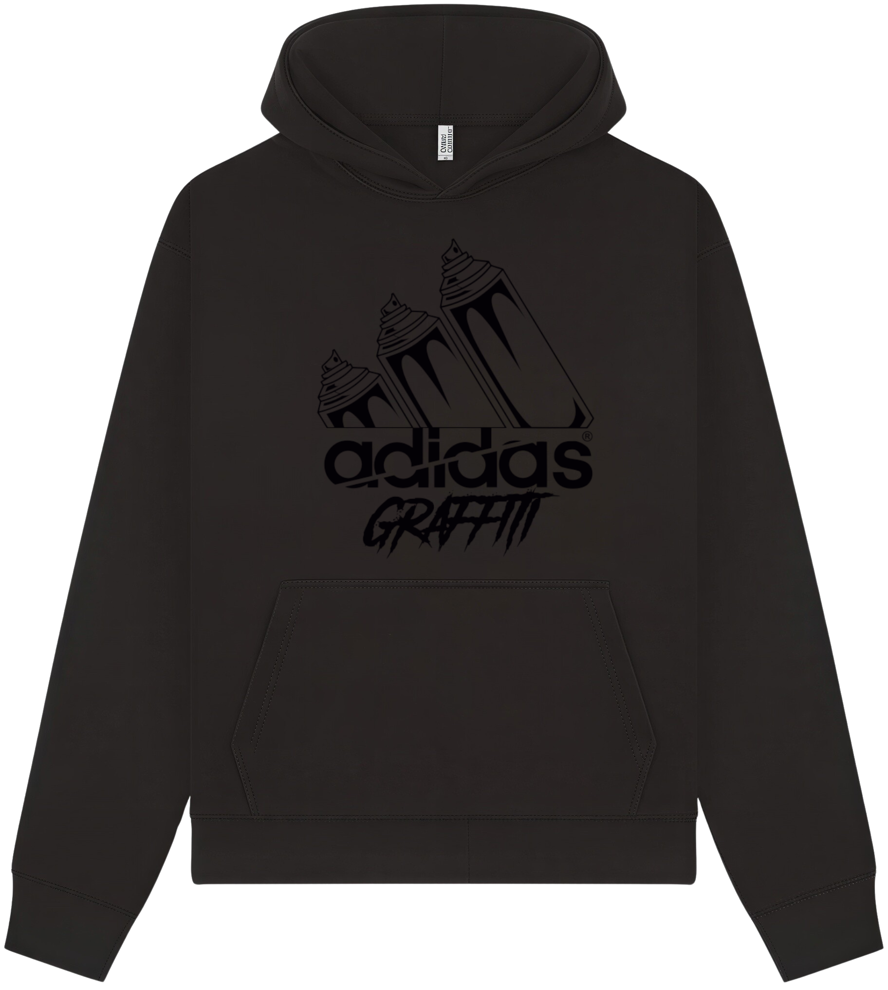 Adidas Graffiti Hoodie - Image 3