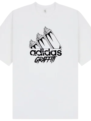 Adidas Graffiti T-Shirt - Image 4