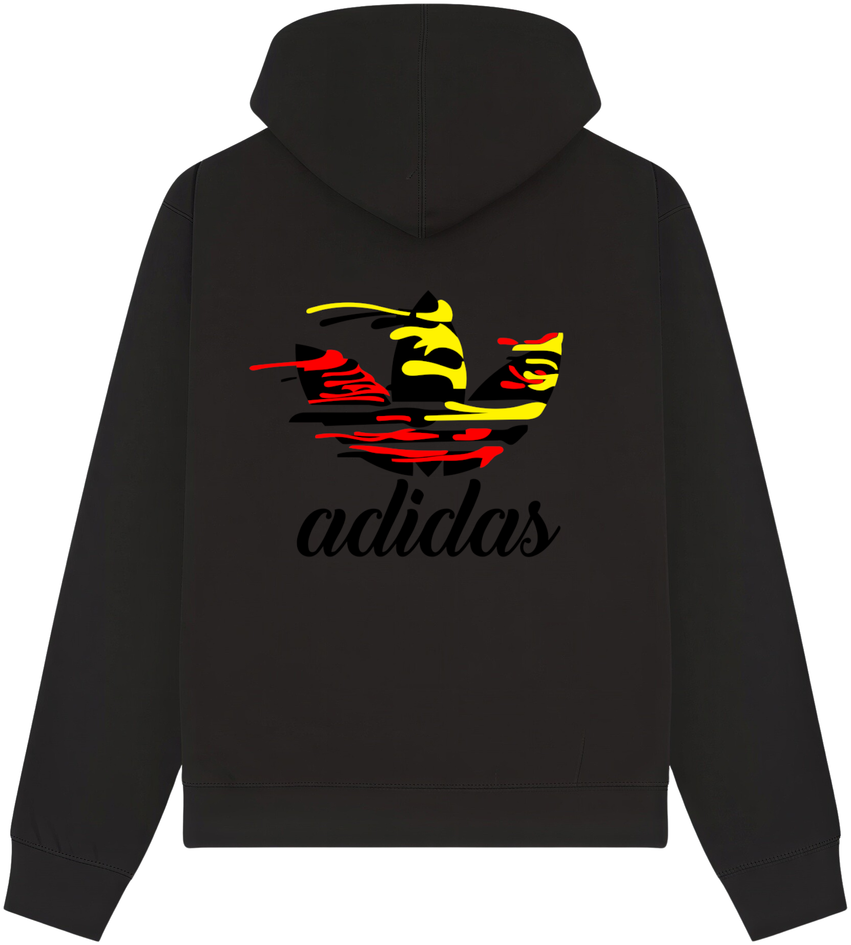 Adidas Paint Hoodie - Image 4