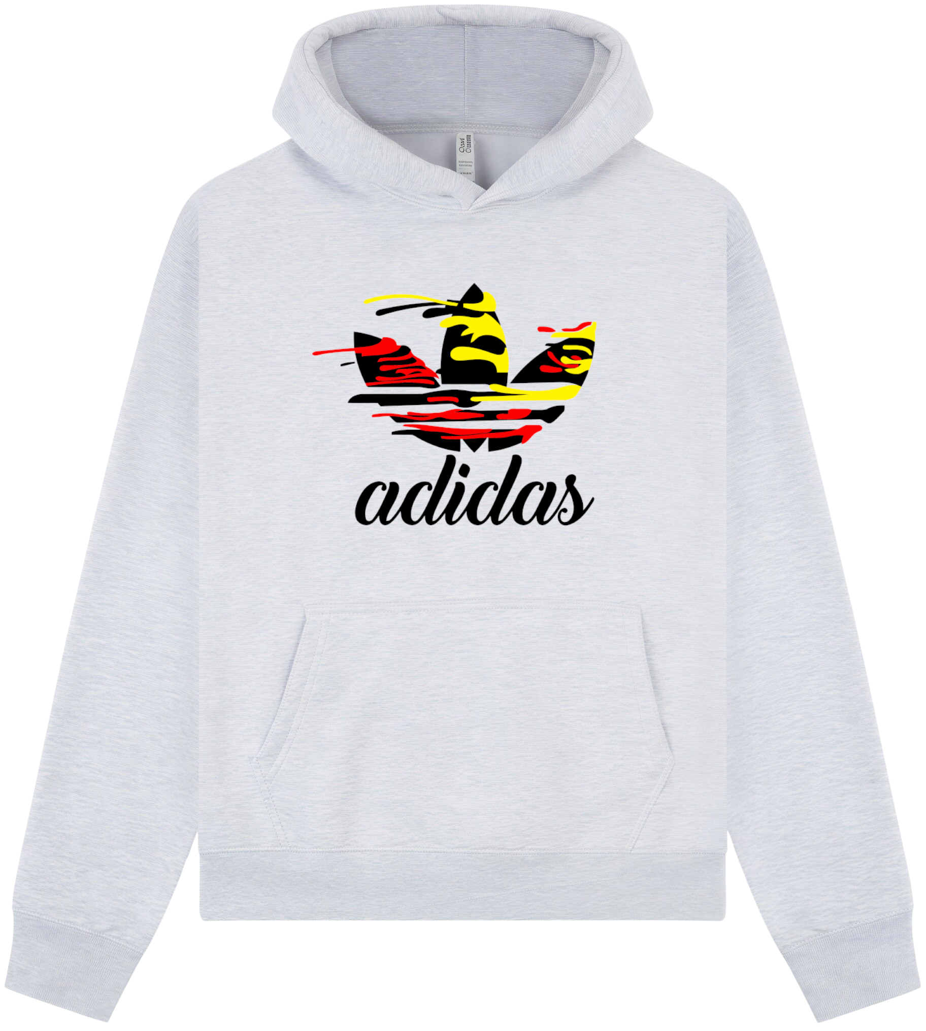 Adidas Paint Hoodie - Image 1