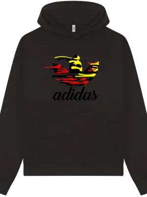Adidas Paint Hoodie - Image 3