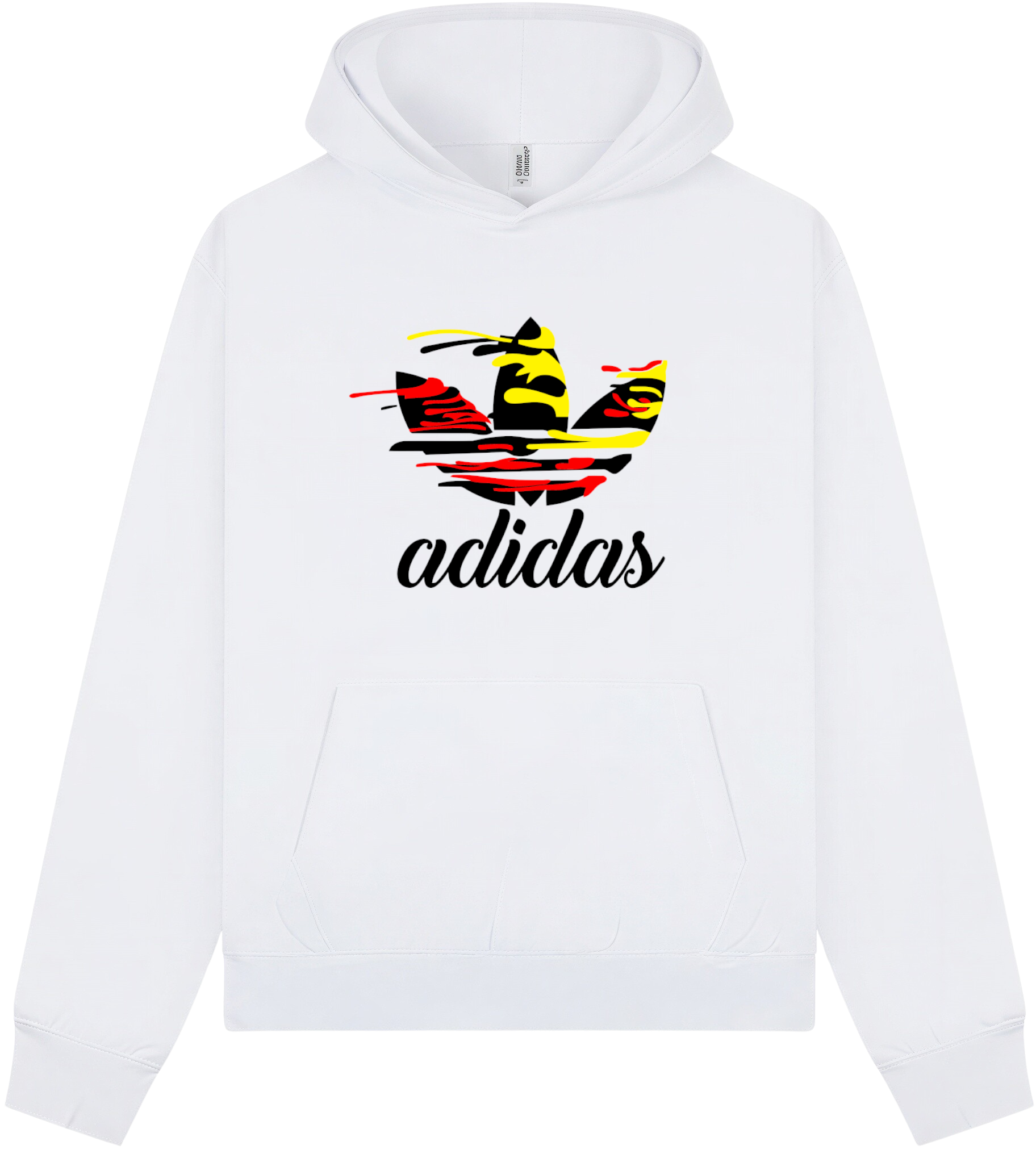Adidas Paint Hoodie - Image 9