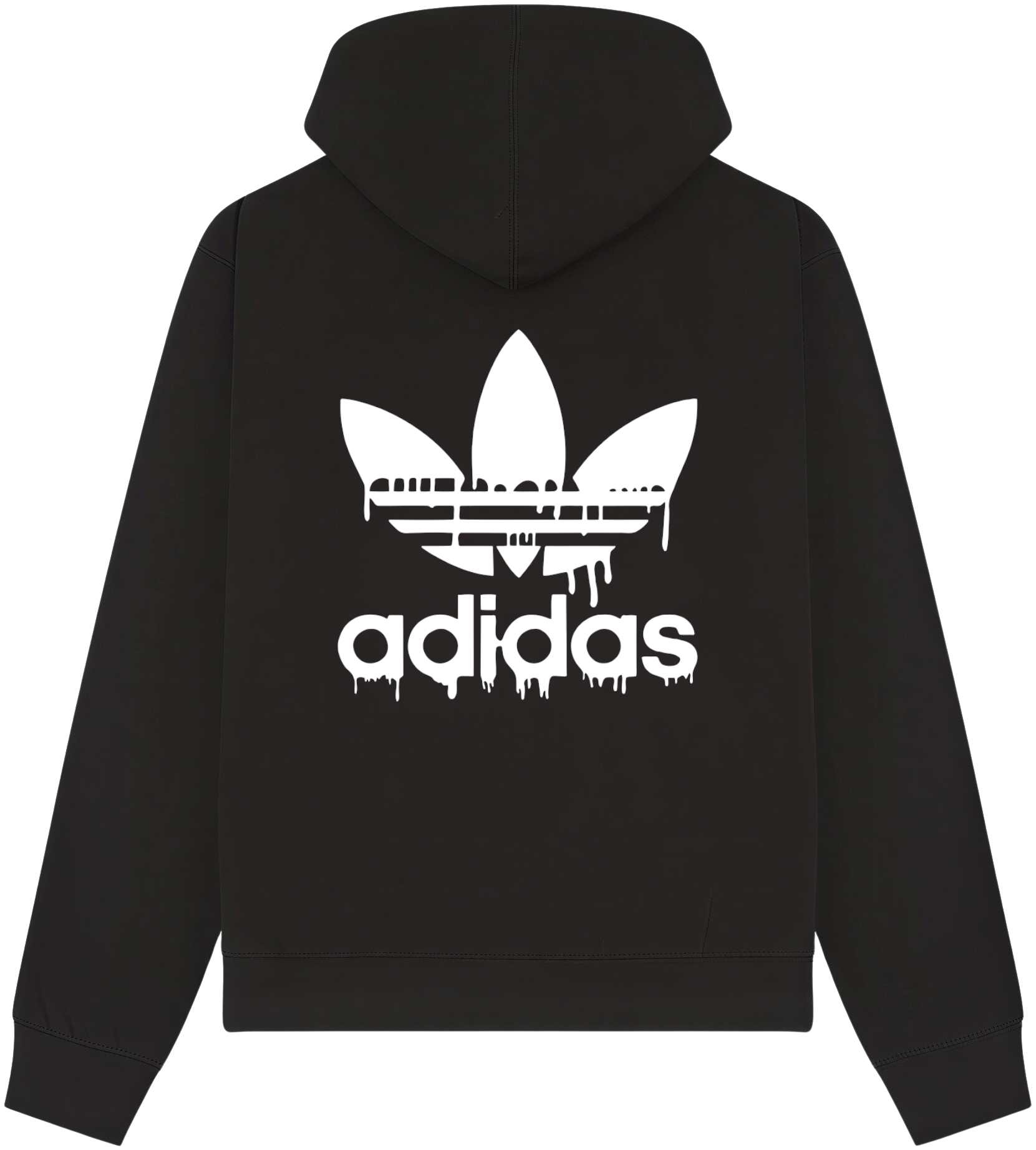 Adidas Paint Drip Hoodie - Image 4